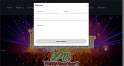 Desktop Screenshot of bignightevents.com